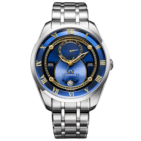 Campanola BU0020-71N Solar Powered 43.5mm Men Unisex Watch
