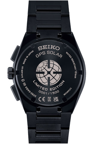 BVLGARI D-02 Elegant Design Swiss Made Chronograph Black Dial Stainless Steel Case Water Resistant