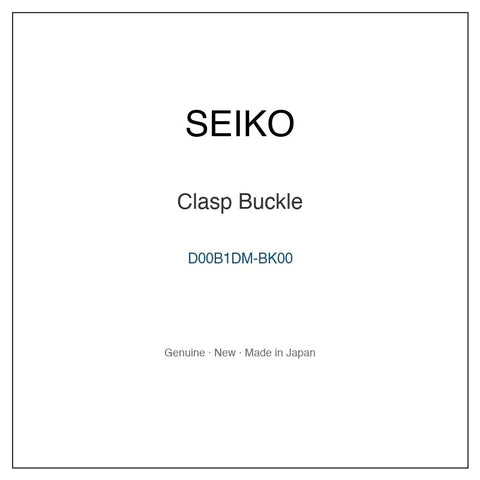 SEIKO D00B1DM-BK00 Watch Parts