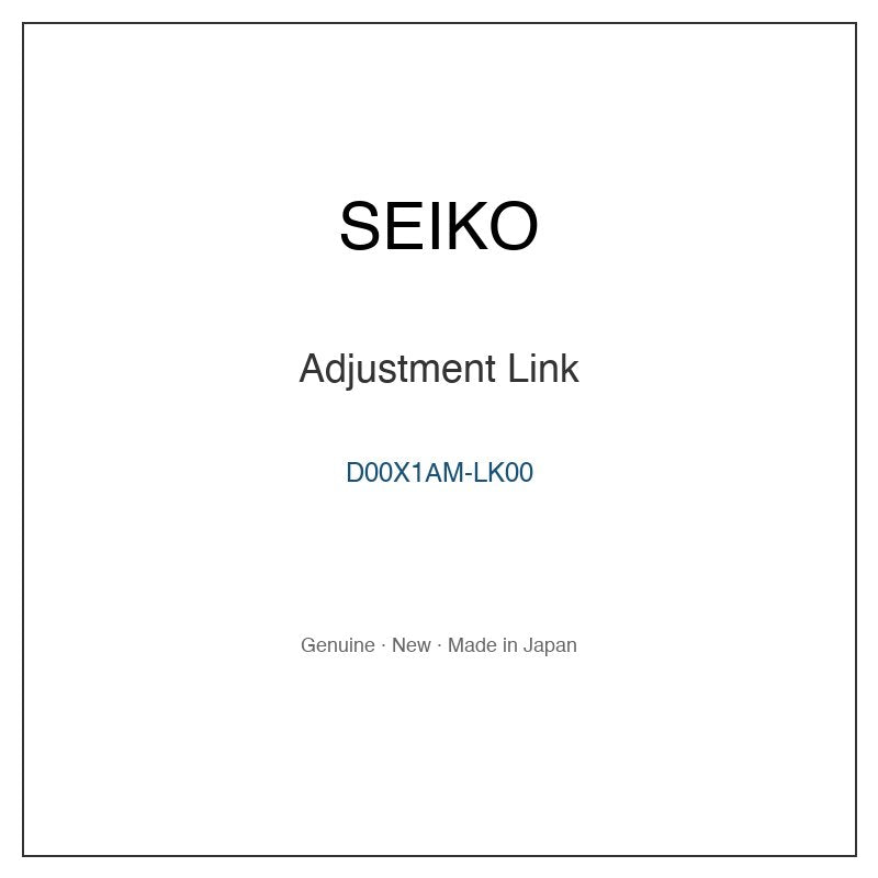 SEIKO D00X1AM-LK00 Watch Parts