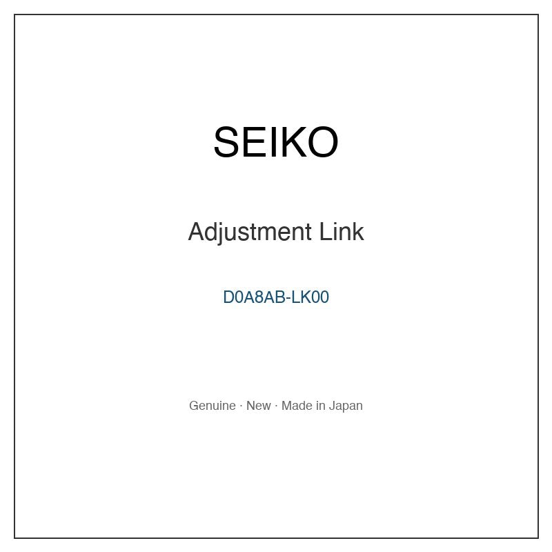 SEIKO D0A8AB-LK00 Watch Parts