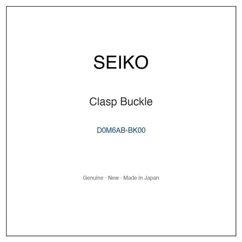 SEIKO D0M6AB-BK00 Watch Parts