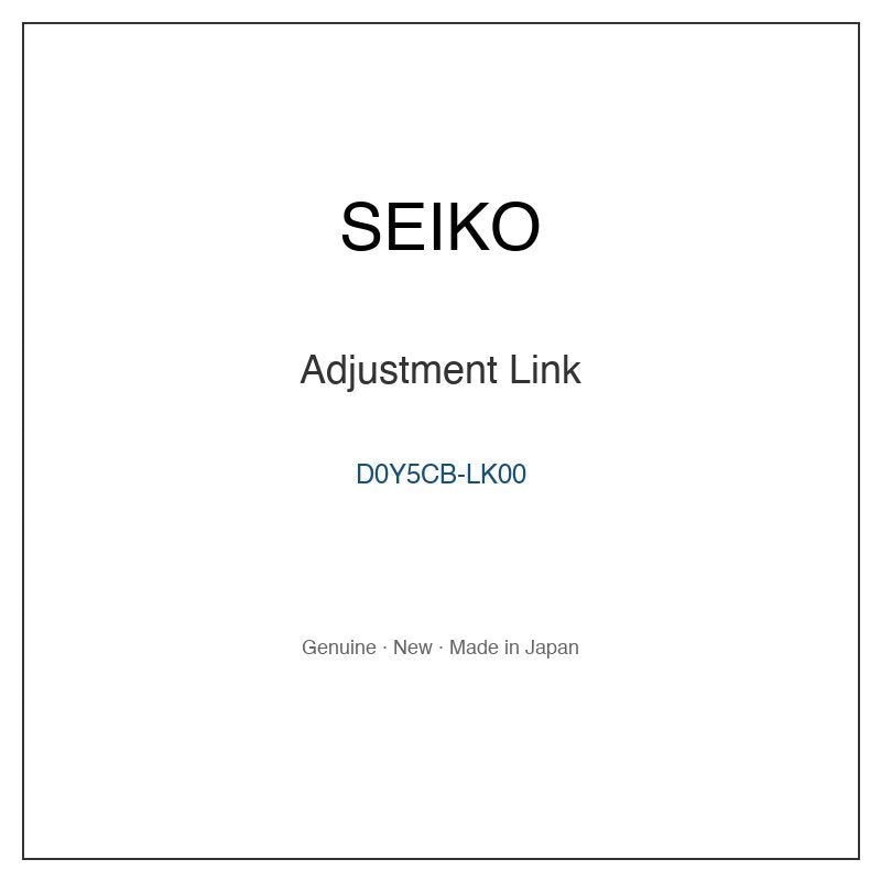 SEIKO D0Y5CB-LK00 Watch Parts