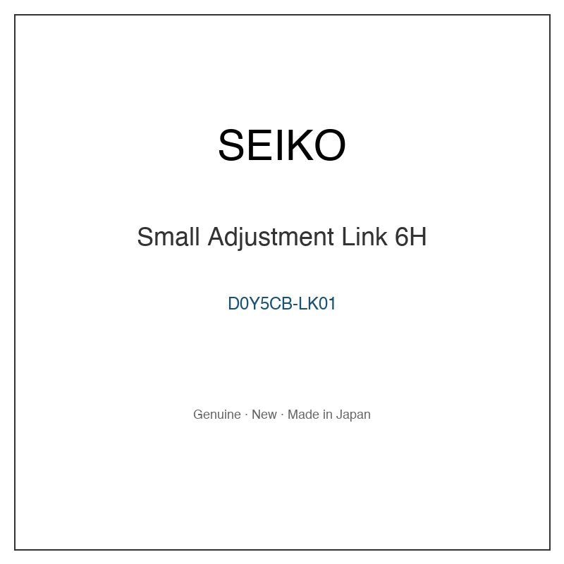 SEIKO D0Y5CB-LK01 Watch Parts