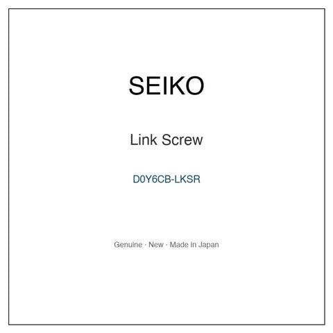 SEIKO D0Y6CB-LKSR Watch Parts