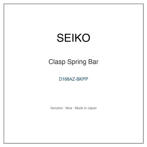 SEIKO D168AZ-BKPP Watch Parts