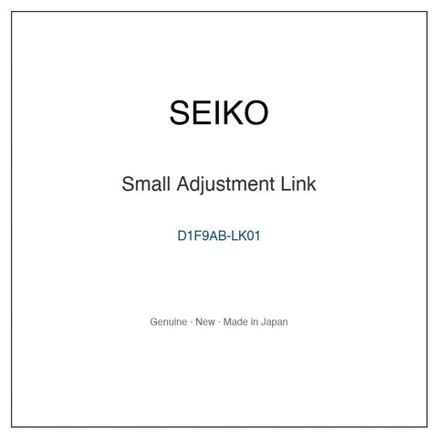 SEIKO D1F9AB-LK01 Watch Parts