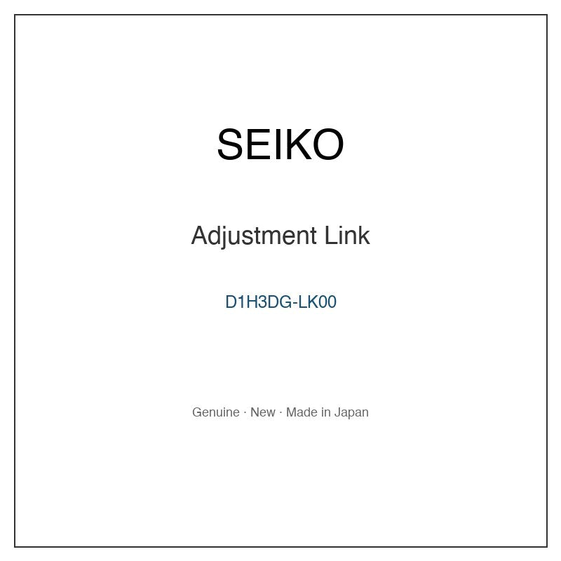 SEIKO D1H3DG-LK00 Watch Parts