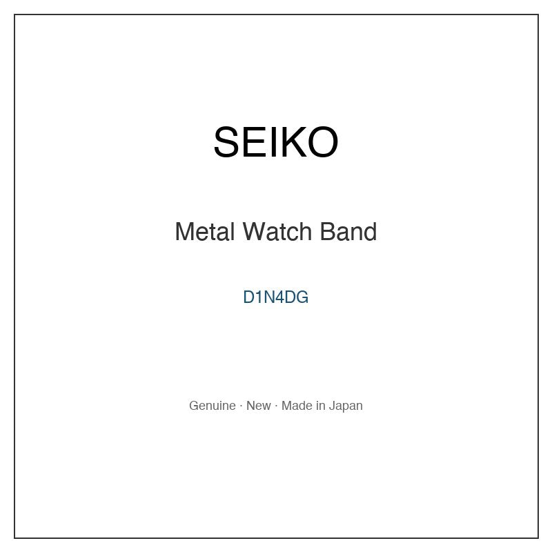 SEIKO D1N4DG Watch Parts