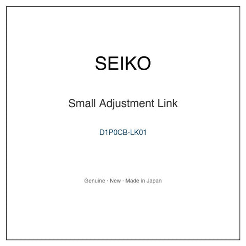 SEIKO D1P0CB-LK01 Watch Parts