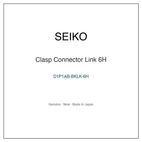 SEIKO D1P1AB-BKLK-6H Watch Parts