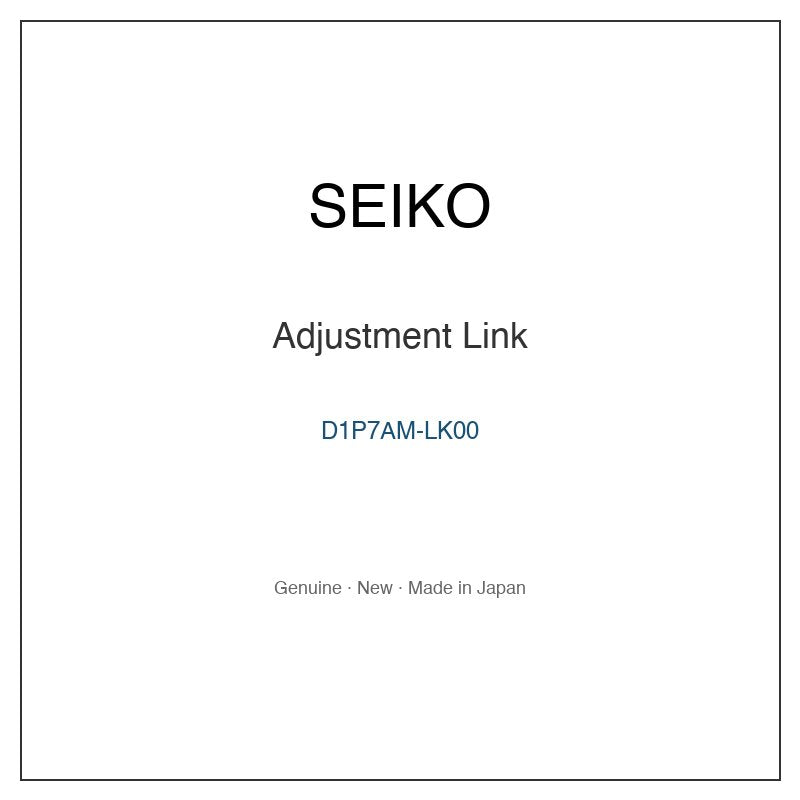 SEIKO D1P7AM-LK00 Watch Parts