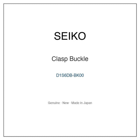 SEIKO D1S6DB-BK00 Watch Parts