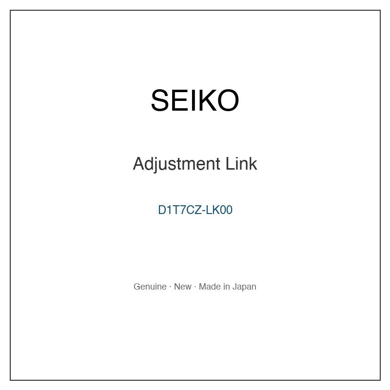 SEIKO D1T7CZ-LK00 Watch Parts