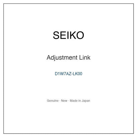 SEIKO D1W7AZ-LK00 Watch Parts