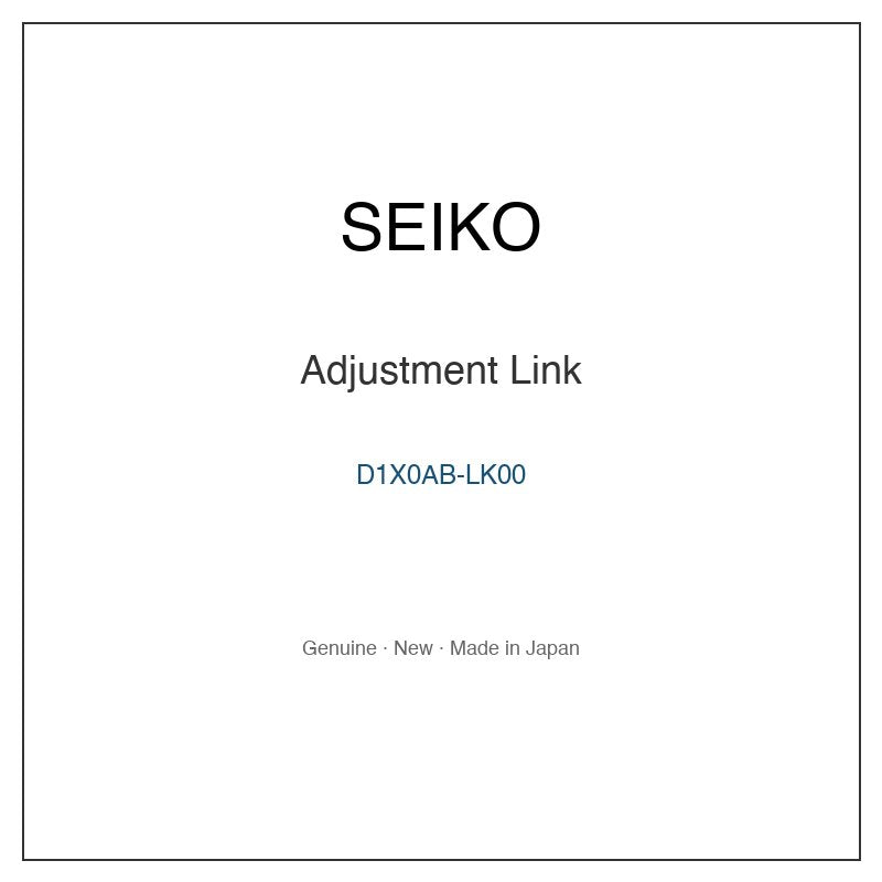 SEIKO D1X0AB-LK00 Watch Parts