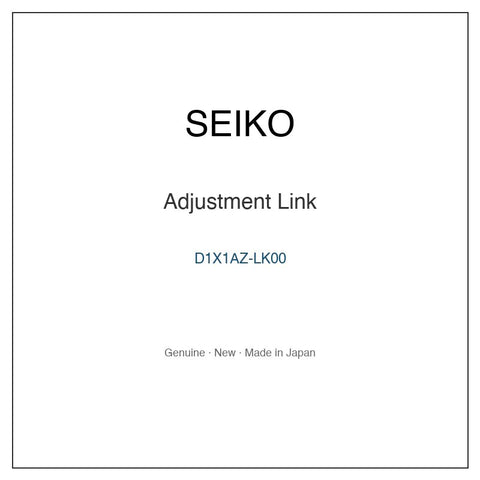 SEIKO D1X1AZ-LK00 Watch Parts