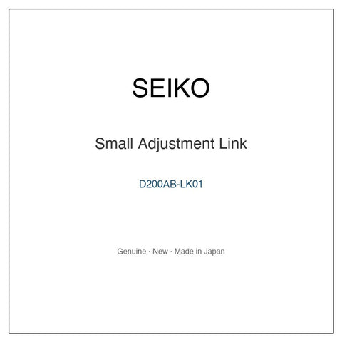 SEIKO D200AB-LK01 Watch Parts