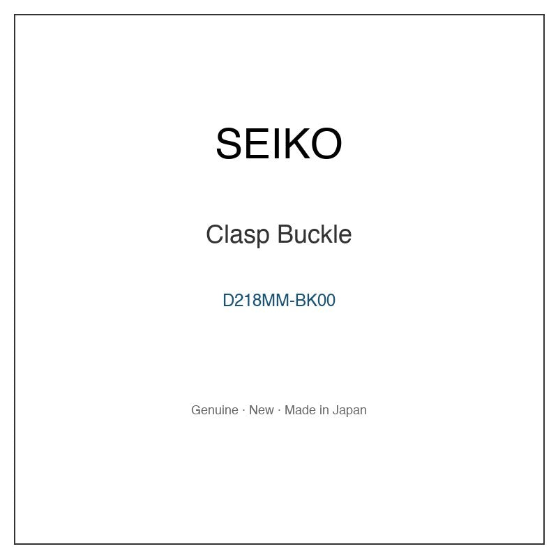 SEIKO D218MM-BK00 Watch Parts
