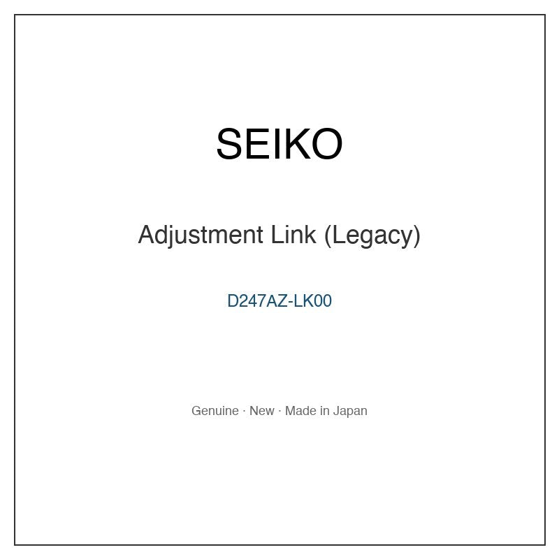 SEIKO D247AZ-LK00 Watch Parts