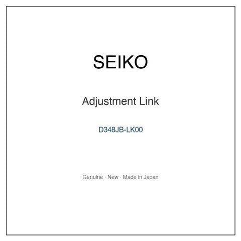 SEIKO D348JB-LK00 Watch Parts