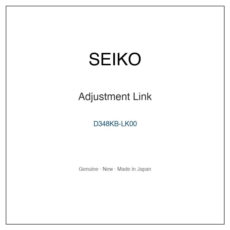 SEIKO D348KB-LK00 Watch Parts