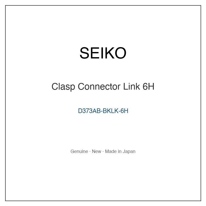 SEIKO D373AB-BKLK-6H Watch Parts