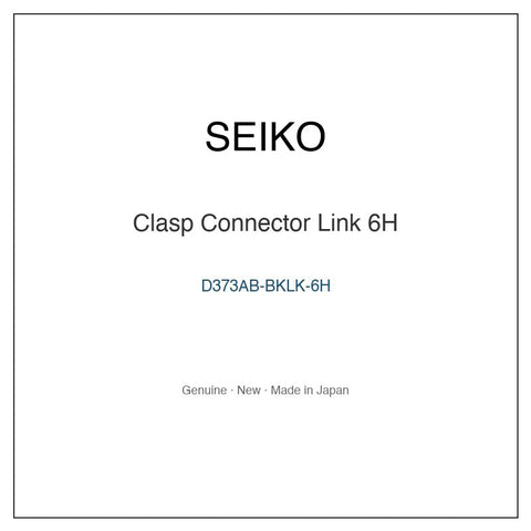 SEIKO D373AB-BKLK-6H Watch Parts