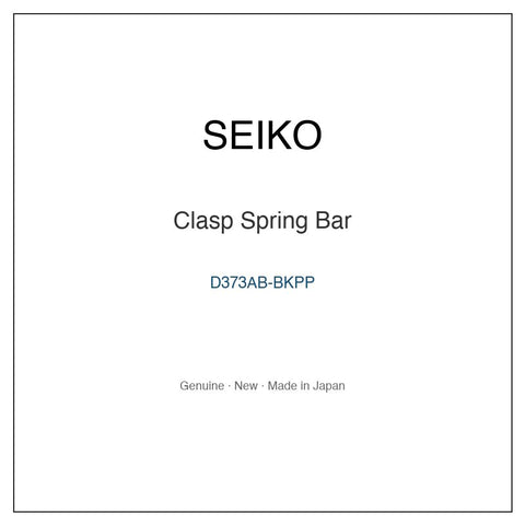 SEIKO D373AB-BKPP Watch Parts