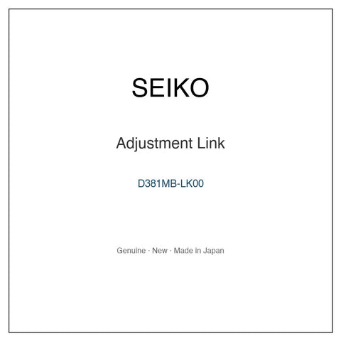 SEIKO D381MB-LK00 Watch Parts