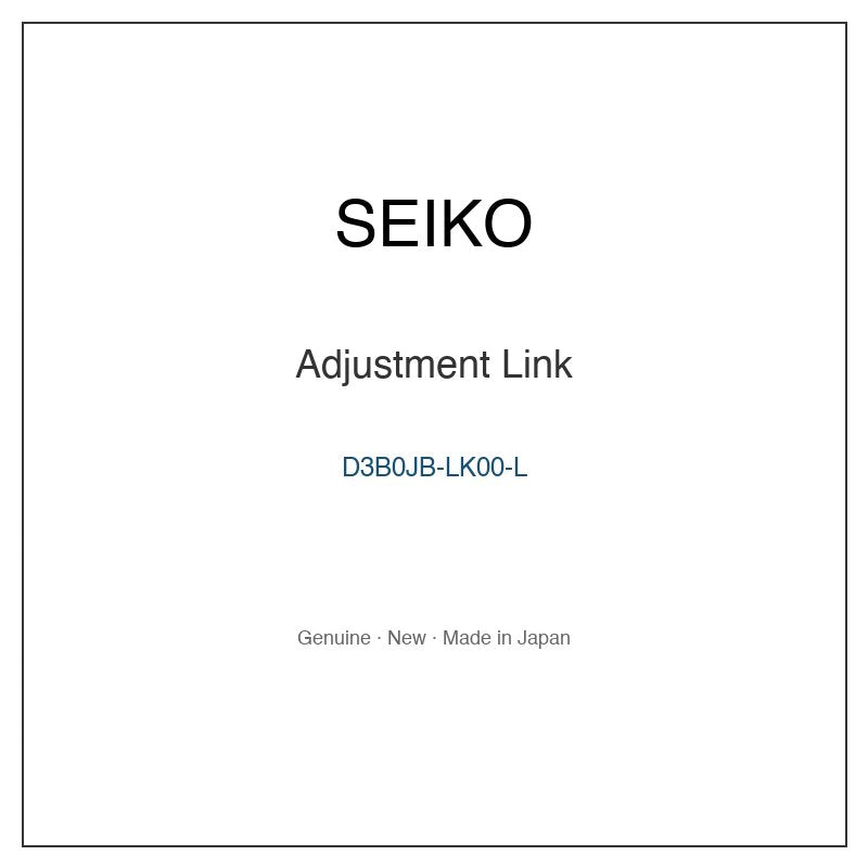SEIKO D3B0JB-LK00-L Watch Parts