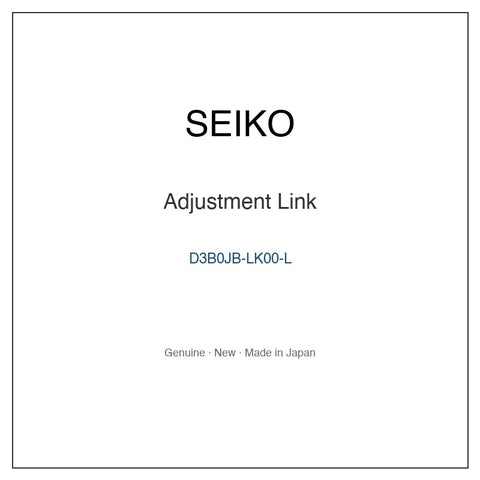 SEIKO D3B0JB-LK00-L Watch Parts