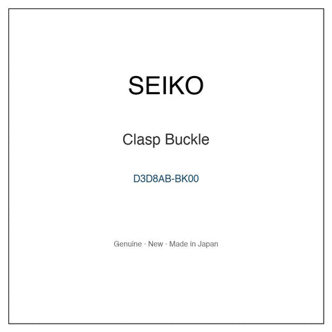 SEIKO D3D8AB-BK00 Watch Parts