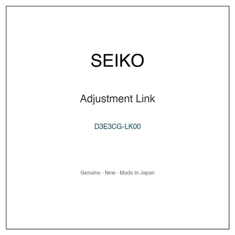 SEIKO D3E3CG-LK00 Watch Parts