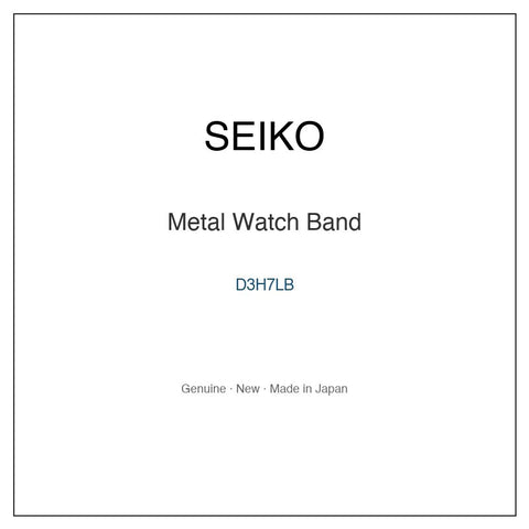 SEIKO D3H7LB Watch Parts