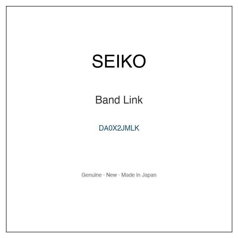 SEIKO DA0X2JMLK Watch Parts