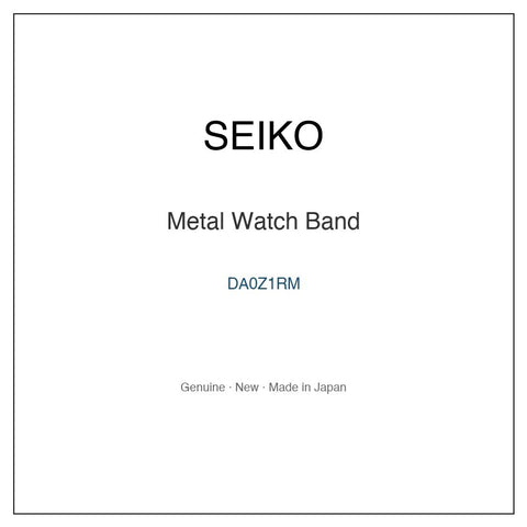 SEIKO DA0Z1RM Watch Parts