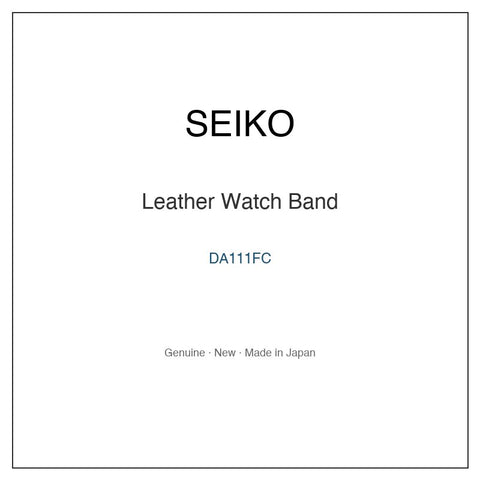 SEIKO DA111FC Watch Parts