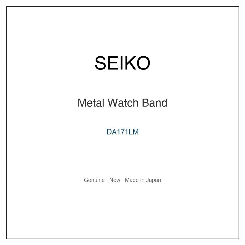 SEIKO DA171LM Watch Parts