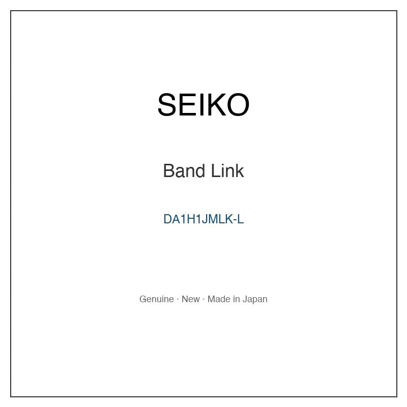 SEIKO DA1H1JMLK-L Watch Parts