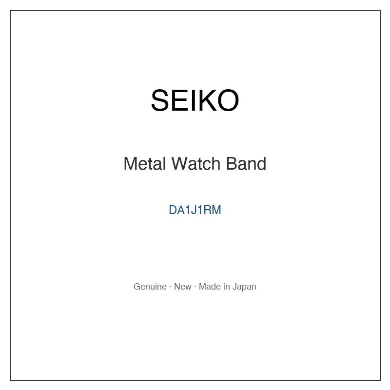 SEIKO DA1J1RM Watch Parts