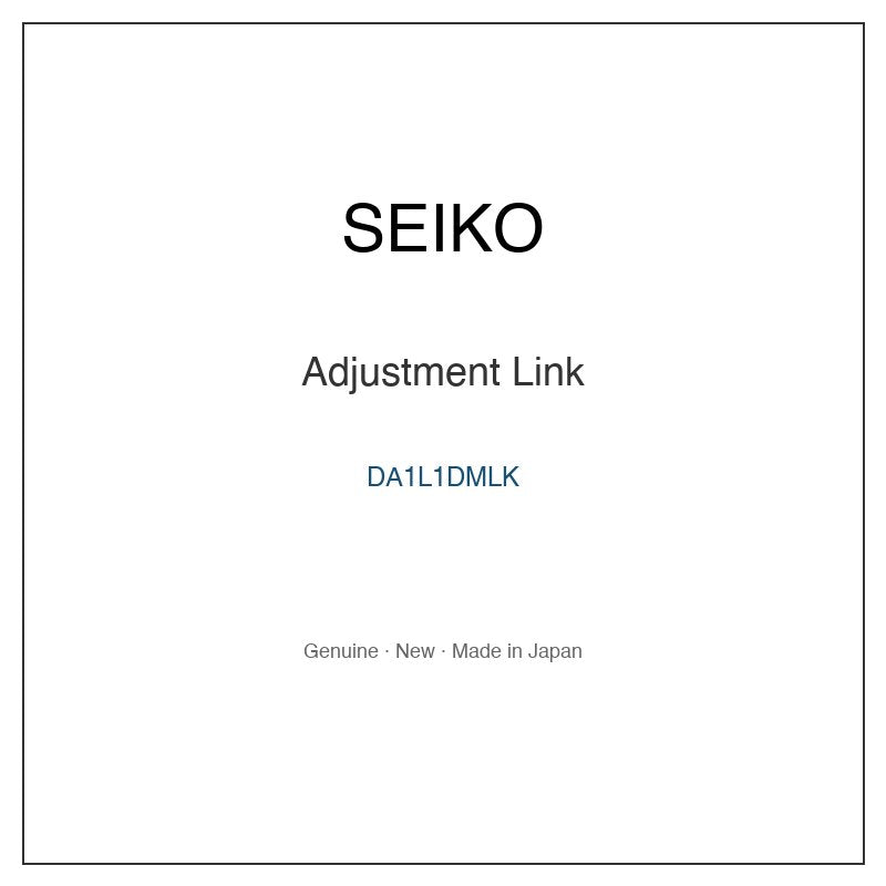 SEIKO DA1L1DMLK Watch Parts