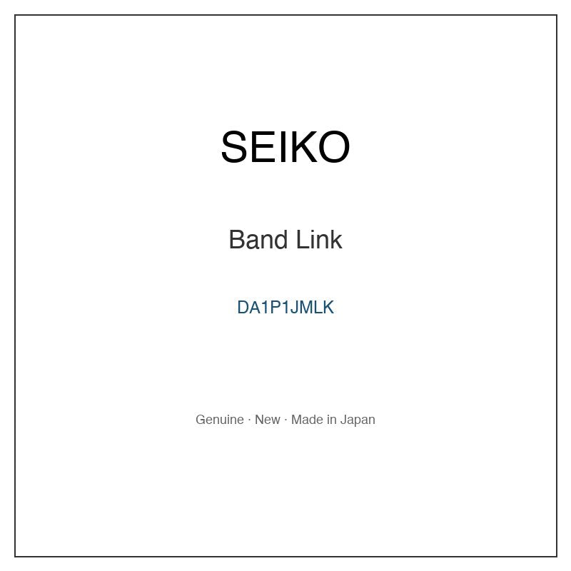 SEIKO DA1P1JMLK Watch Parts