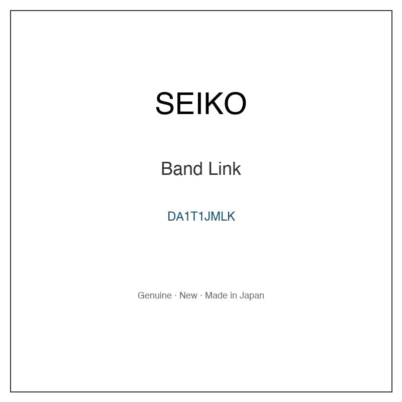 SEIKO DA1T1JMLK Watch Parts