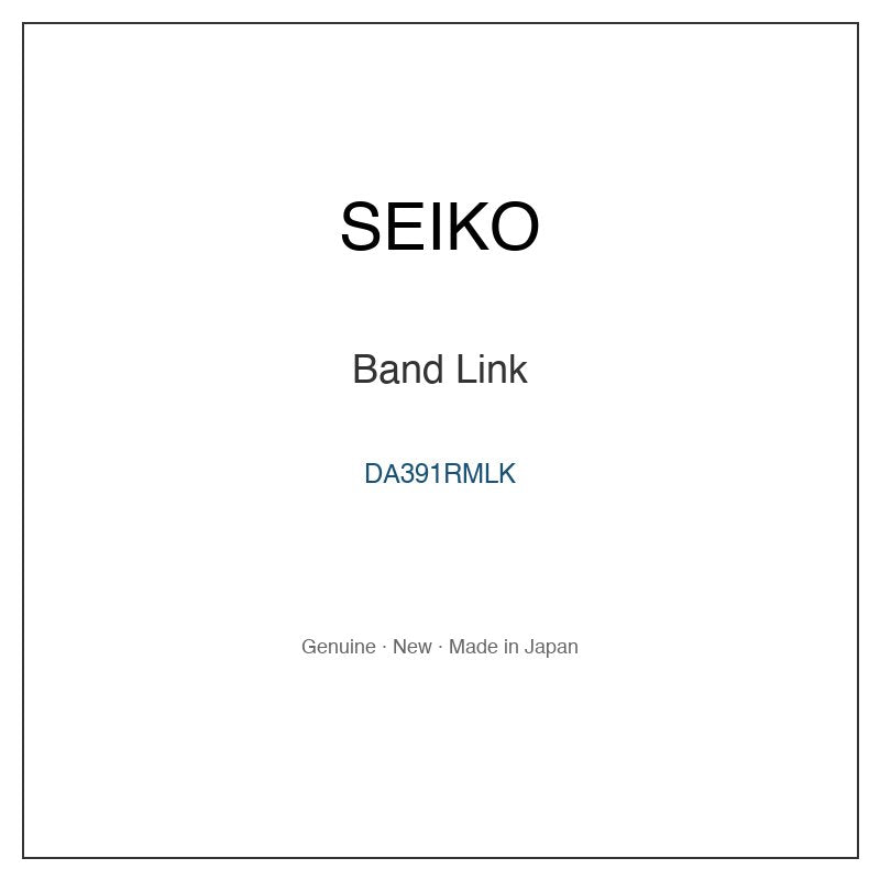 SEIKO DA391RMLK Watch Parts