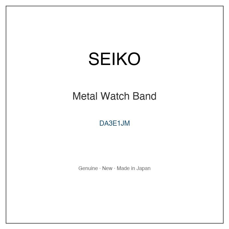 SEIKO DA3E1JM Watch Parts