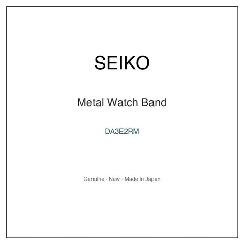SEIKO DA3E2RM Watch Parts