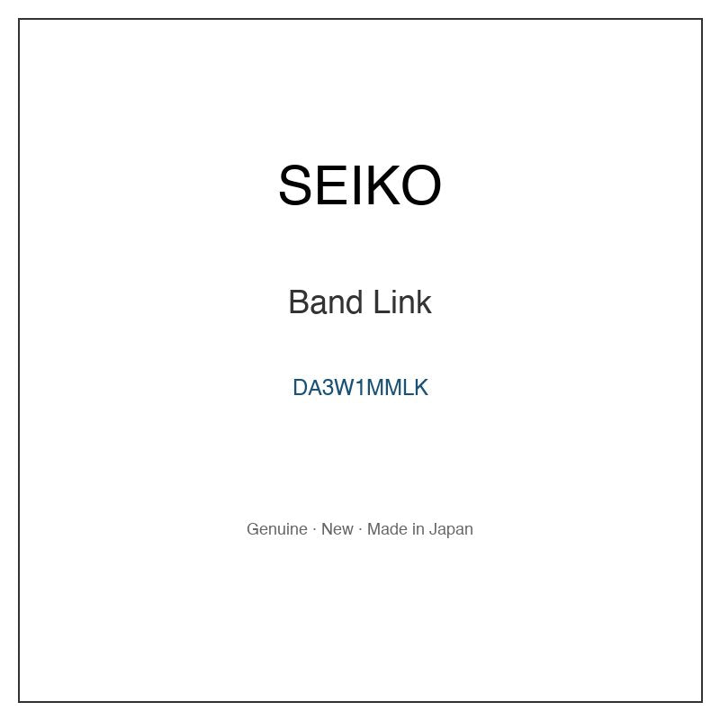 SEIKO DA3W1MMLK Watch Parts