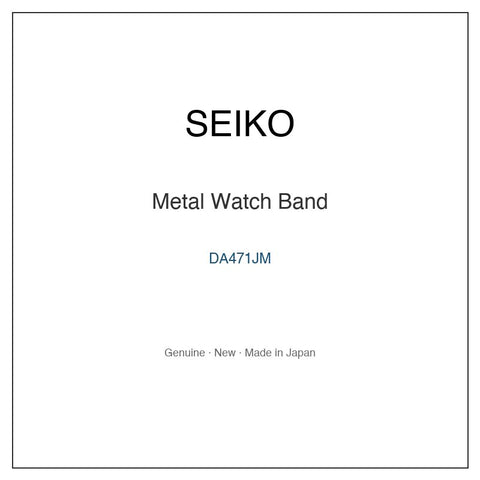 SEIKO DA471JM Watch Parts