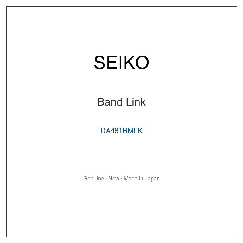 SEIKO DA481RMLK Watch Parts